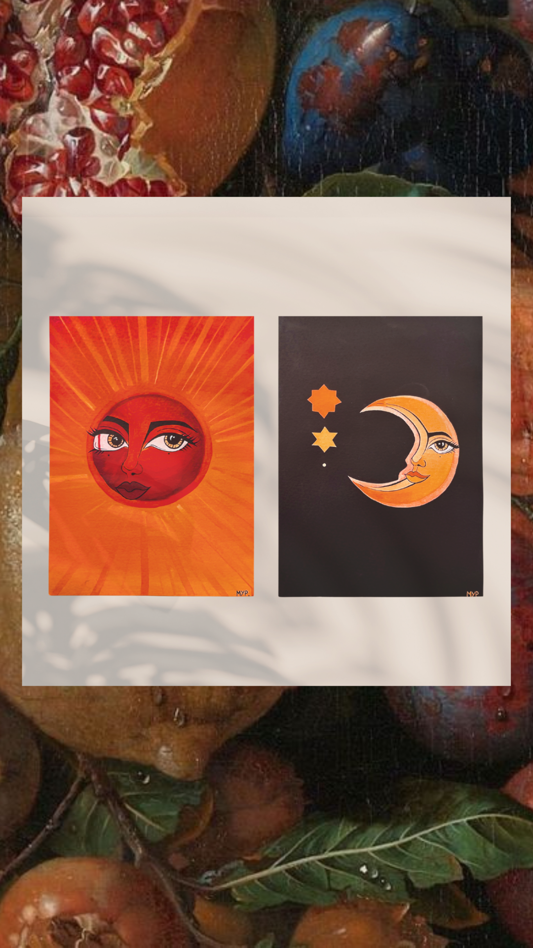 Pack prints Sol y Luna A3